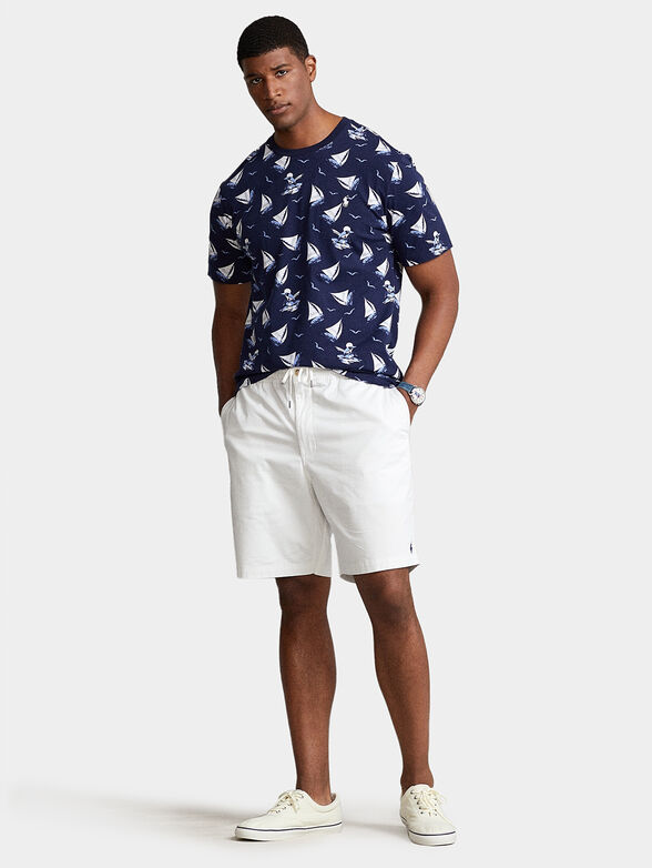 T-shirt in blue color with Polo Bear print - 2