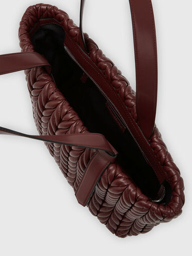 K/WEAVE tote bag with woven texture - 5