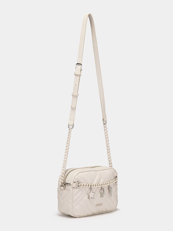 Crossbody bag with accent chain detail - 2