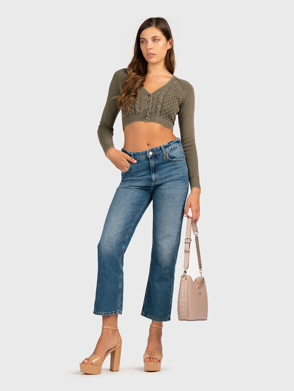 YASMIN cropped vest - 2