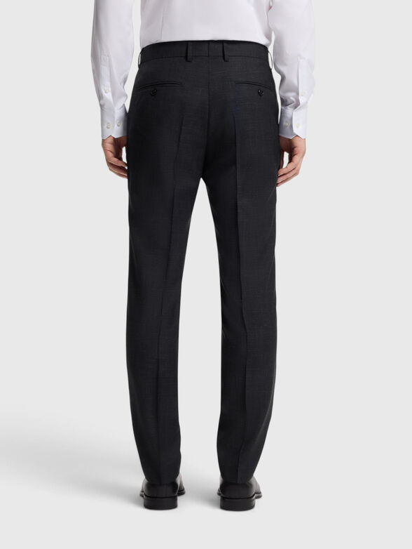 A suit made of a wool and silk blend - 5