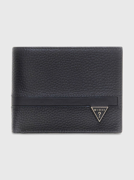 Портмоне в черен цвят - 1