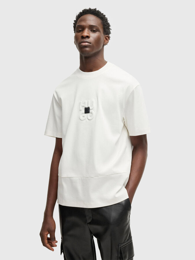 Cotton T-shirt with logo