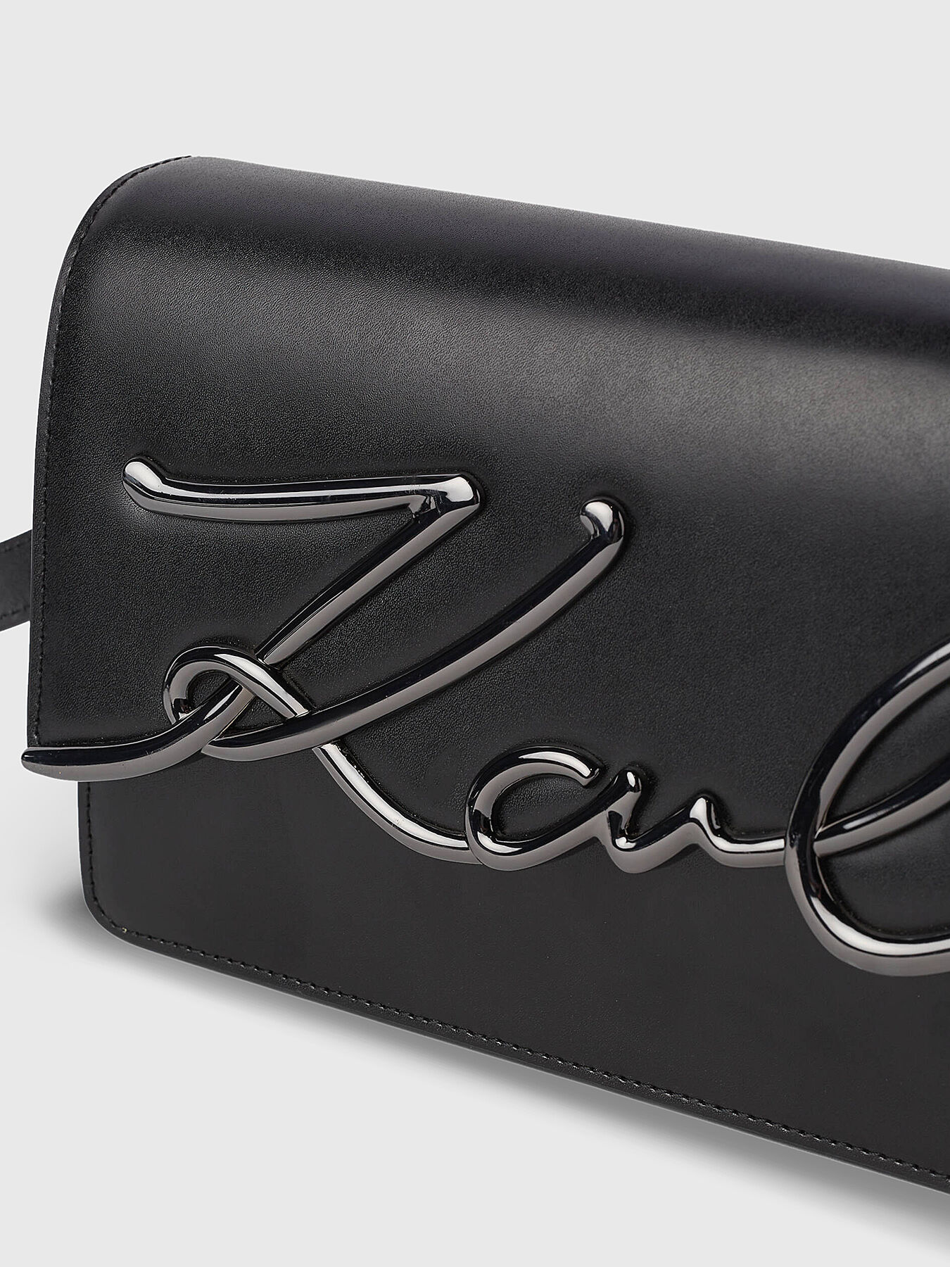 K/SIGNATURE black bag with logo detail brand Karl Lagerfeld