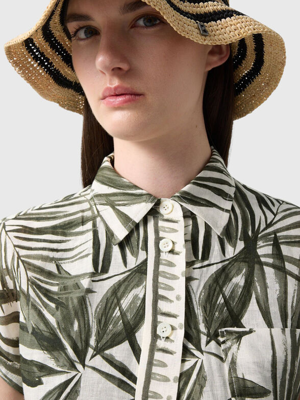 Floral print shirt - 6