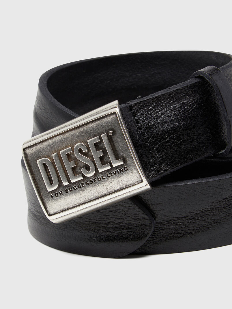 B-METAL leather belt - 3