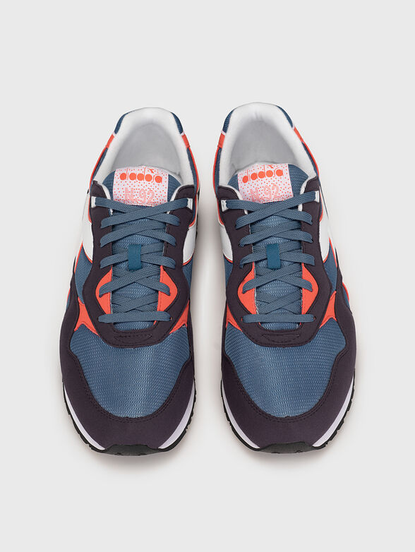 N.92 black sports shoes - 6