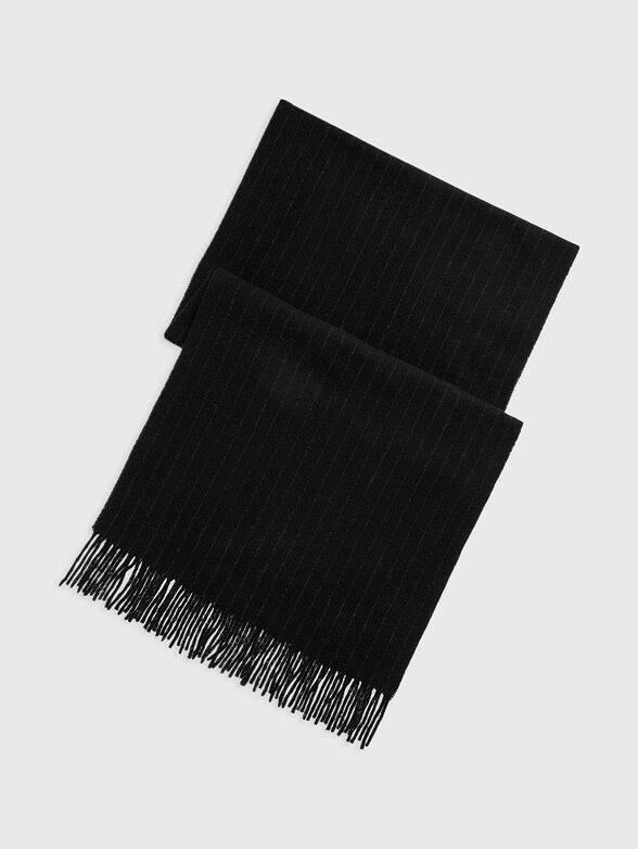Scarf in black color - 1
