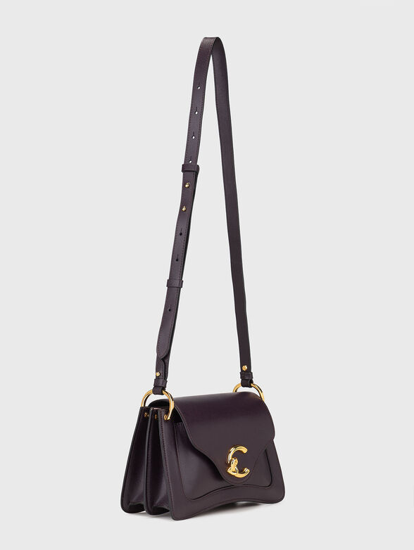 C-ME leather bag with accent logo - 2