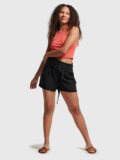 Shorts with belt - 5