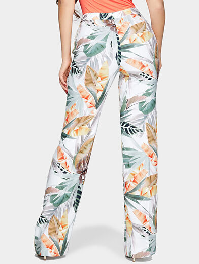 REINA Floral print pants - 2