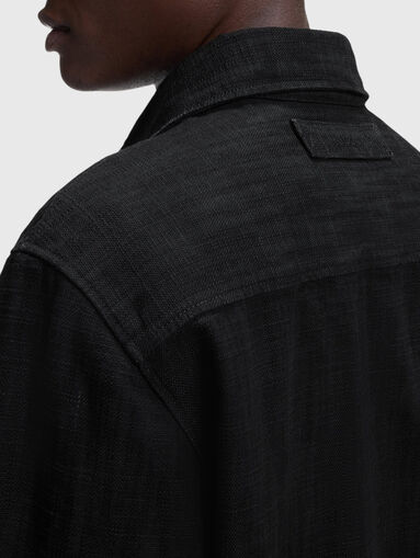 Long sleeved cotton shirt - 4