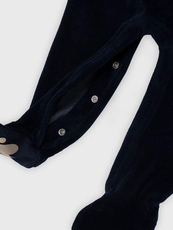 CHENILLE blue jumpsuit - 6