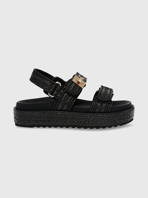 Sandals with logo - 1