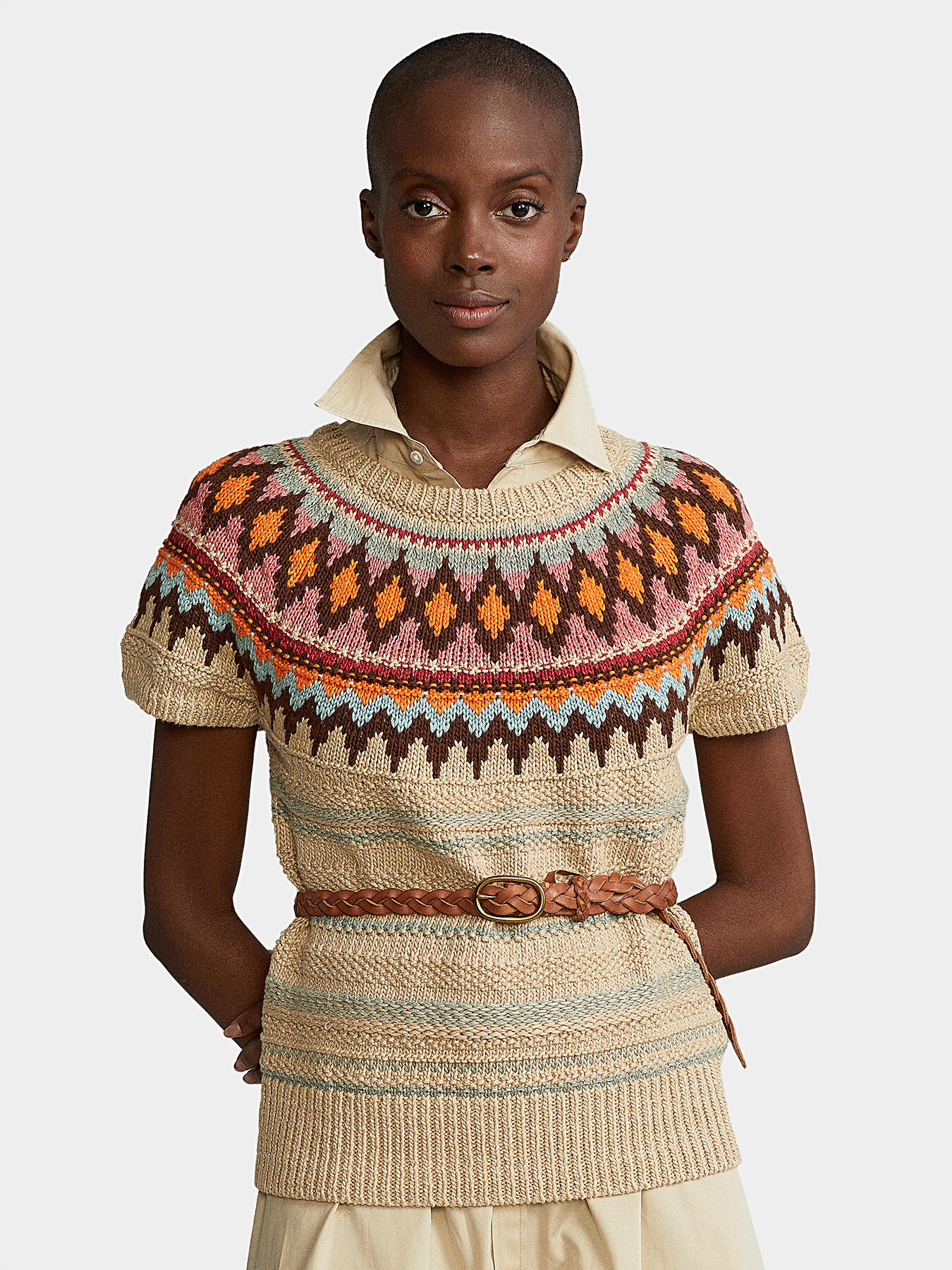 「新商品」に関するプレスリリース Trois Logo におう Bicolor Rib Knit Set トップス