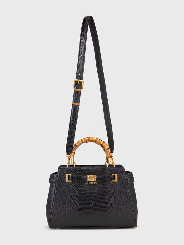 Black bag with accent handles - 2