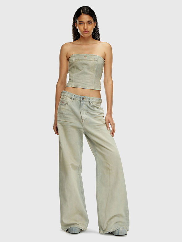 D-SIRE wide leg jeans - 4