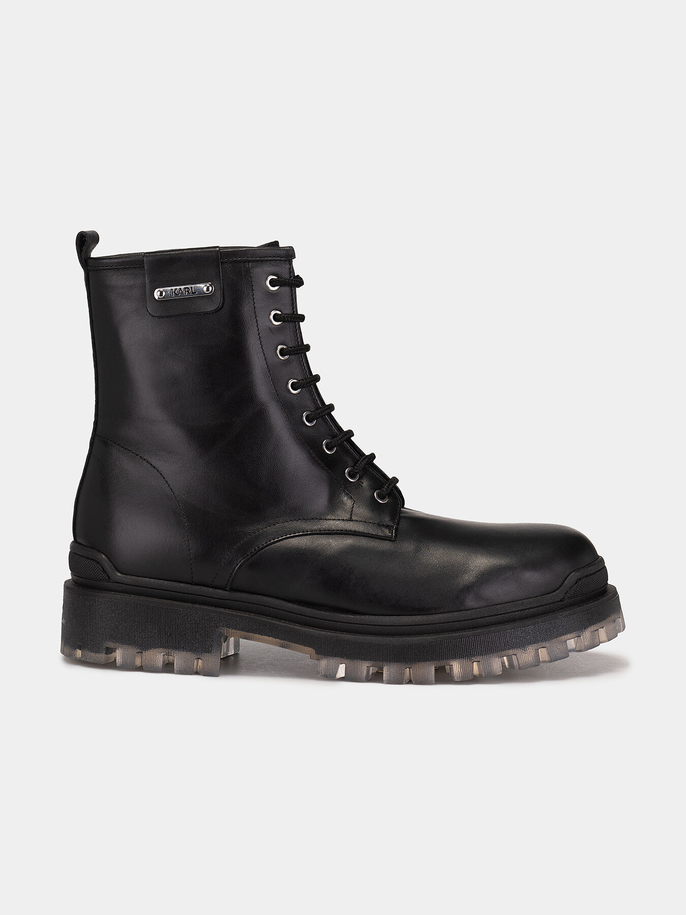 Karl lagerfeld biker boots best sale