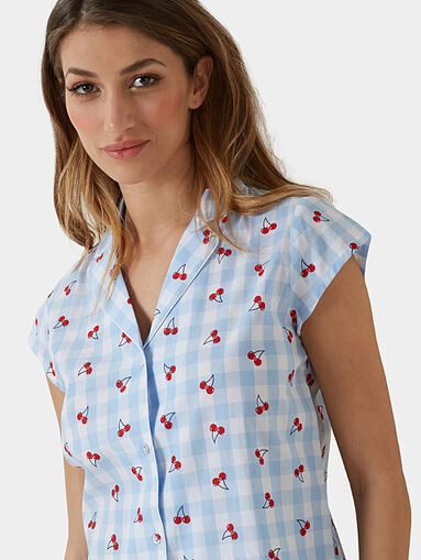 CHERRY II short pajamas in two parts - 5