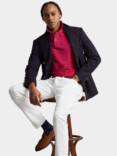 Polo shirt in fuxia color - 5