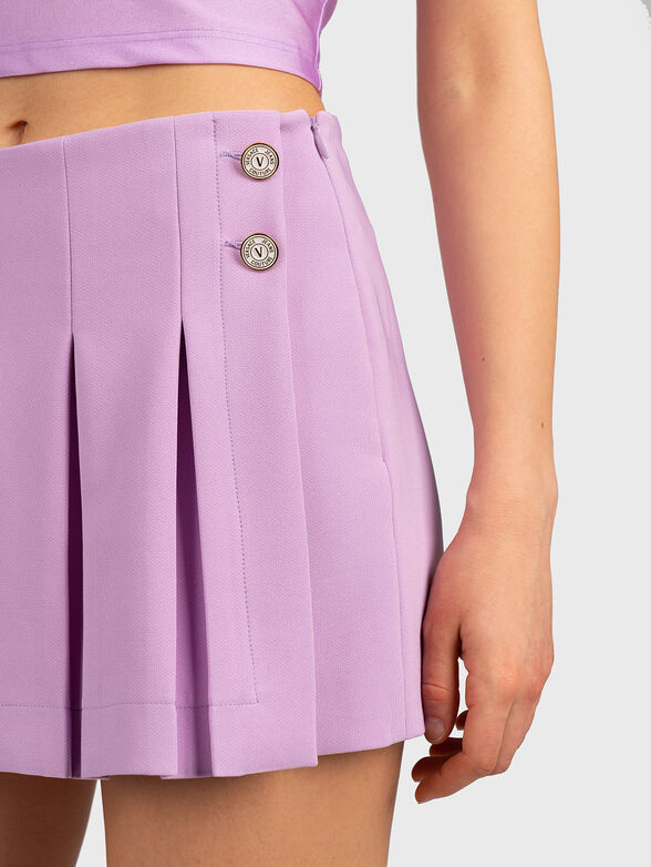 CADY Black shorts with buttons - 4