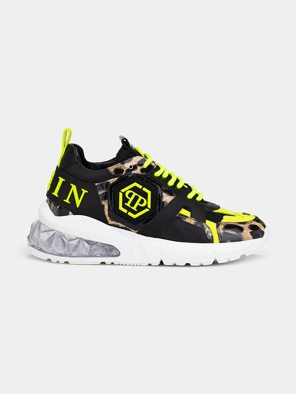 $UPER CHA Sports shoes with neon accents - 1