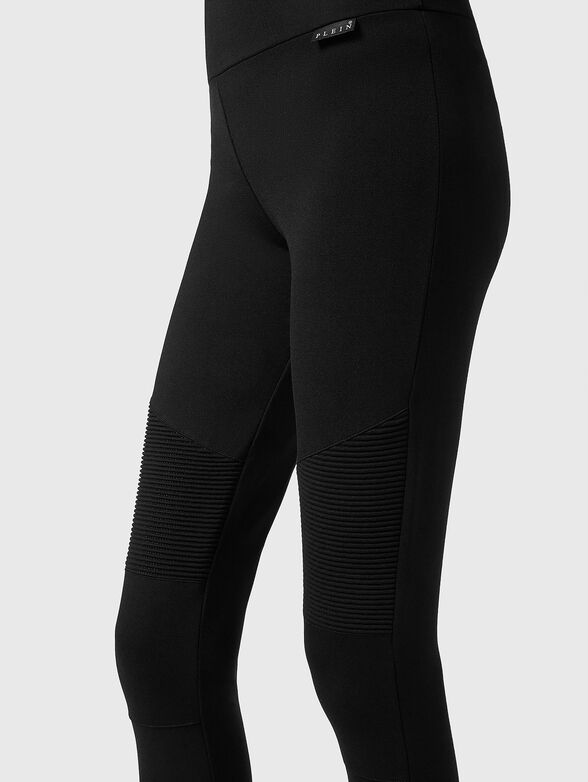 Biker leggings in black - 3