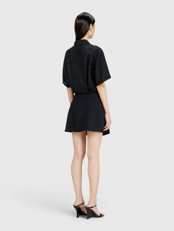 D-STALL dress with accent ties - 2