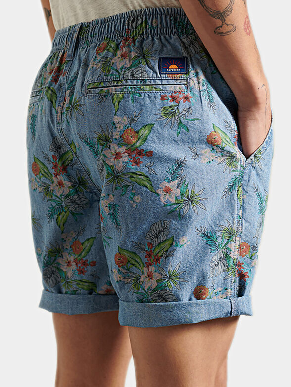 Chino floral shorts - 3