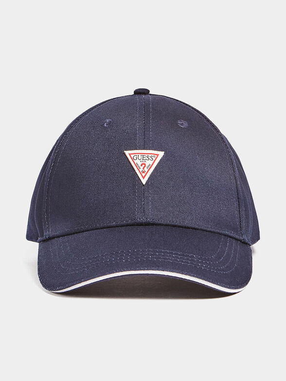 Black cap with triangle logo - 1