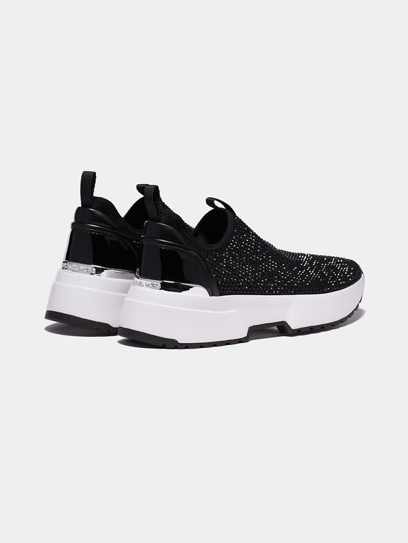 COSMO Slip-on sneakers with crystals - 2