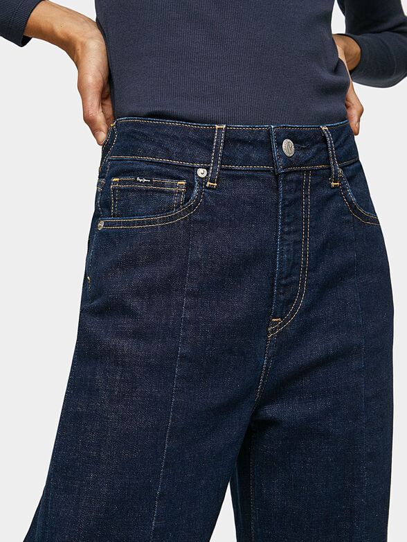 LEXA RINSE jeans with wide legs - 5