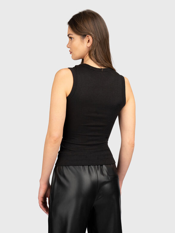 MICHAELA EMBELLISHMENT top with rhinestones logo - 3