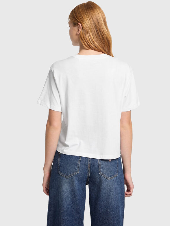 BOXY T-shirt with logo embroidery - 3