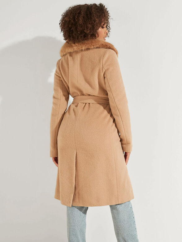 BRENDA Coat in beige color - 2