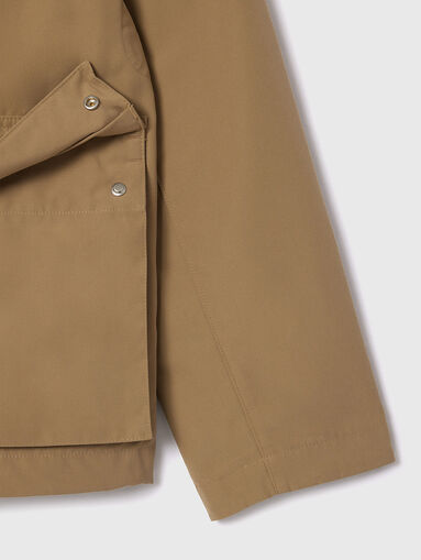 Trenchcoat with logo detail - 3