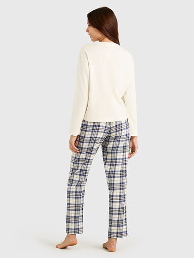 MIX & MATCH cotton pyjama top with print - 3