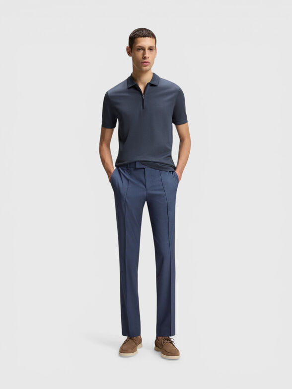 Polo shirt with a zip - 2