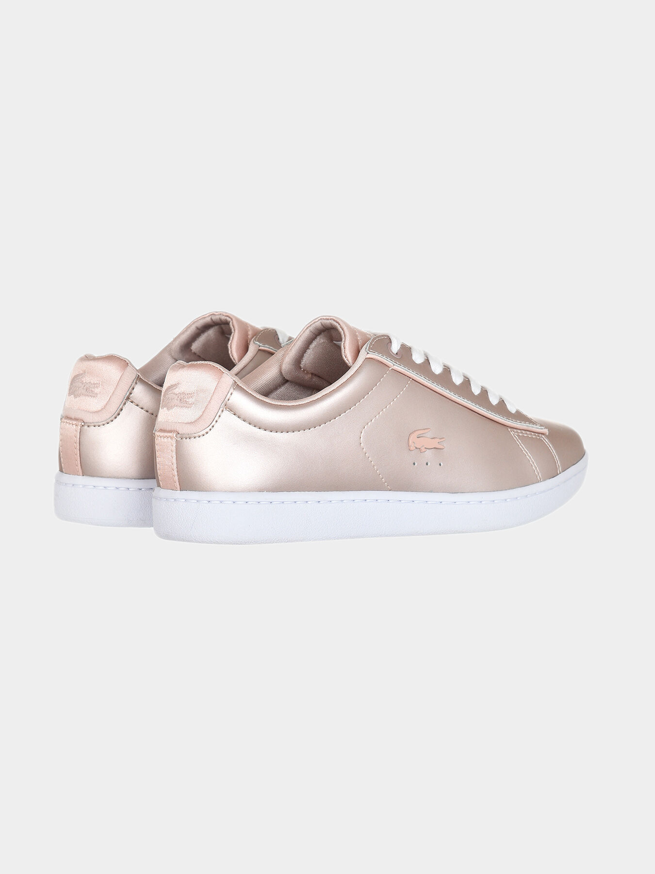 lacoste carnaby evo rose gold