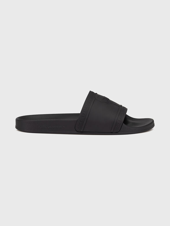 KONDO beach slippers with embossed logo - 1