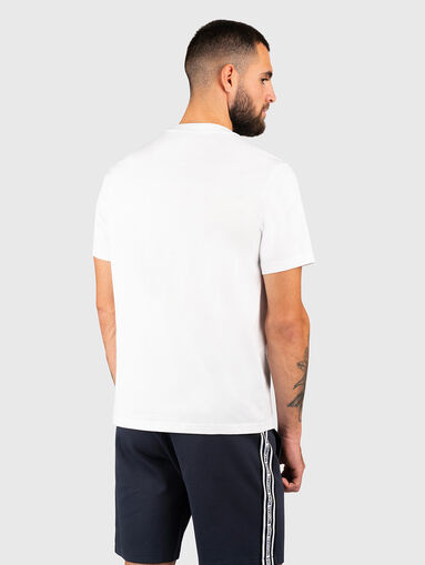 T-shirt with contrast logo detail  - 3