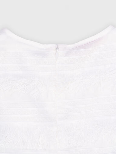 Cotton dress with embroidery - 3