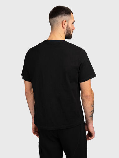 T-shirt with contrast logo print - 3