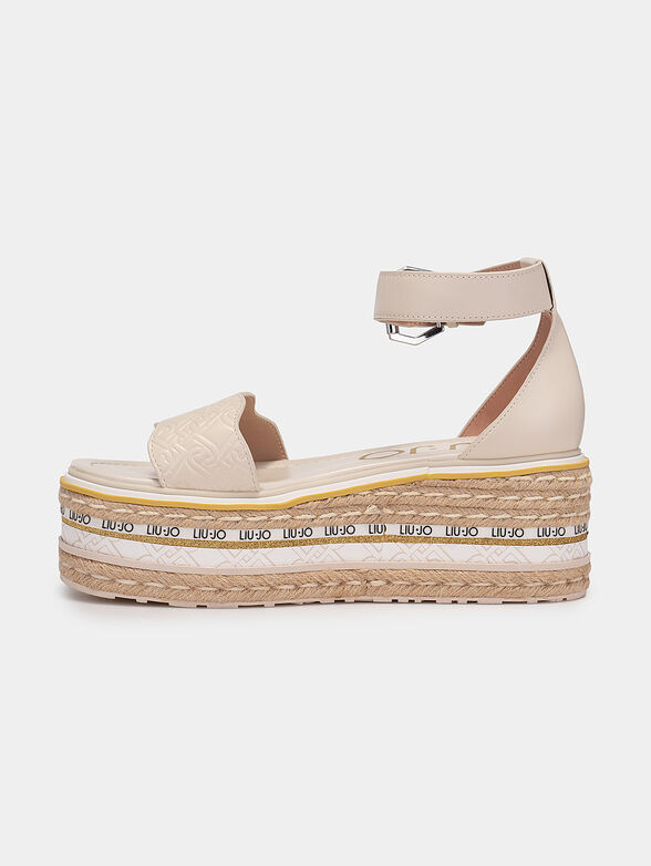 NOEMI platform sandals - 4
