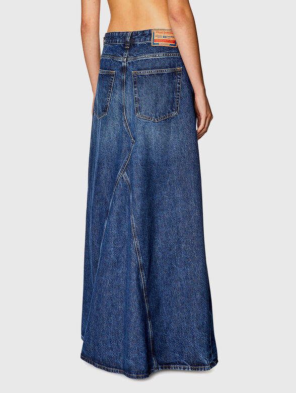 DE-PAGO denim maxi skirt - 2