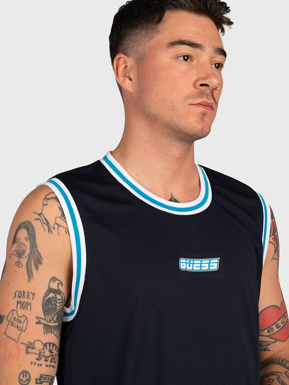 ROCKY top in blue color  - 4