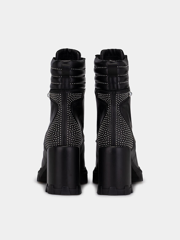 Ankle boots with accent studs - 4