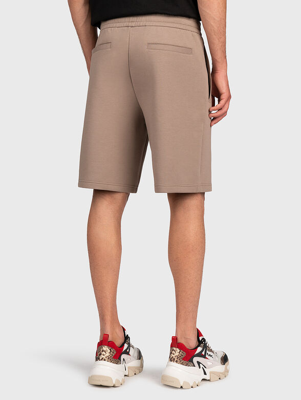 Bermuda shorts with logo print - 3