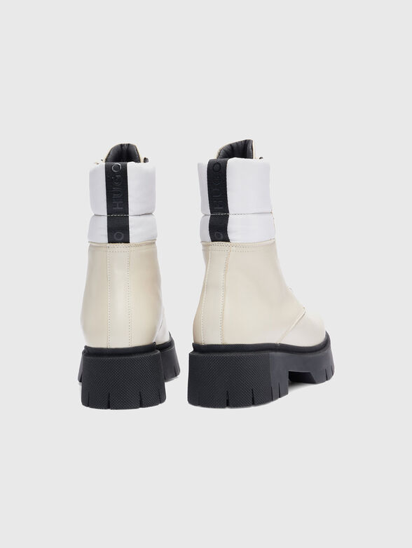KRIS lace-up boots - 4
