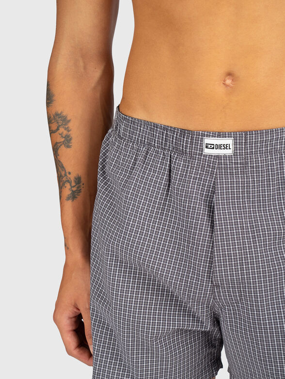 Set of three cotton boxer shorts - 5